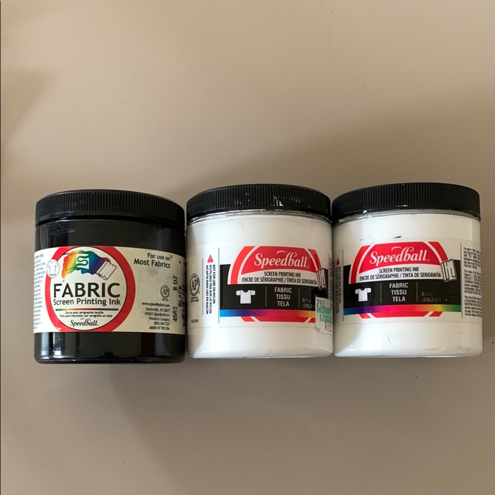 Speedball Fabric Screen Printing Ink Set